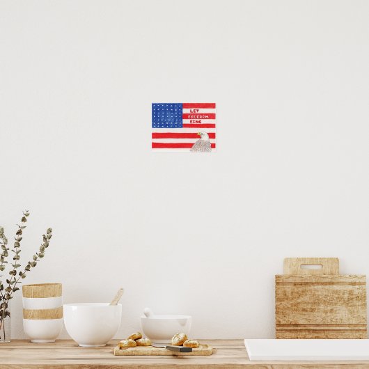 LetFreedomRing Poster (Keuken)