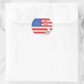 LetFreedomRing Ronde Sticker (Tas)