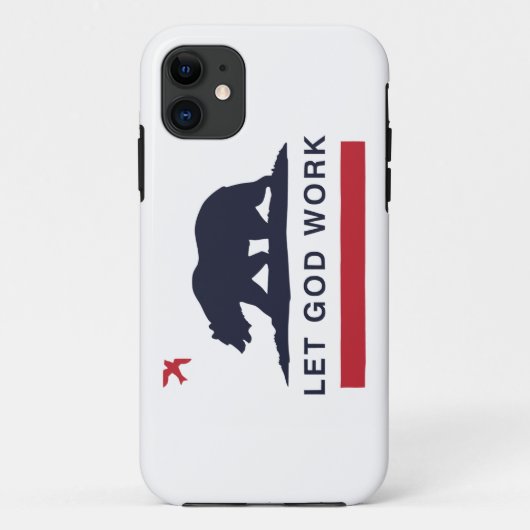 LETGOdwork Beer iPhone 5 Hoesje Amerika (Achterkant)