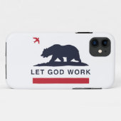 LETGOdwork Beer iPhone 5 Hoesje Amerika (Achterkant (horizontaal))