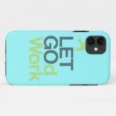 LETGOdwork Hype Hoesje iPhone 5 Light Blue (Achterkant (horizontaal))