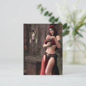 Lethal Libations Gothic Fantasy Briefkaart (Staand voorkant)