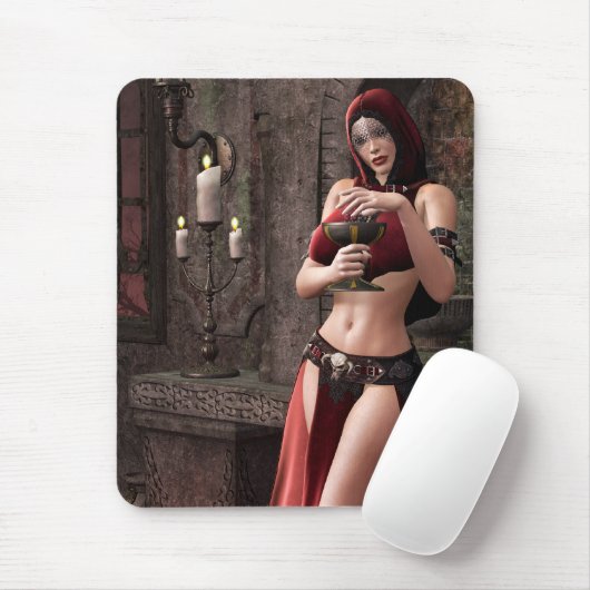 Lethal Libations Gothic Fantasy Muismat (Met muis)