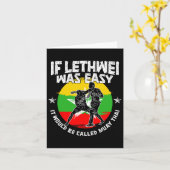 Lethwei Instructeur Birmese Boksen Myanmar Boxer L Kaart (Gele Bloem)