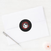 Lethwei Instructor Headbutt Birmese Boksen Myanmar Ronde Sticker (Envelop)