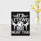 Lethwei niet Muay Thai Mixed Martial Arts Birmese  Kaart (Gele Bloem)