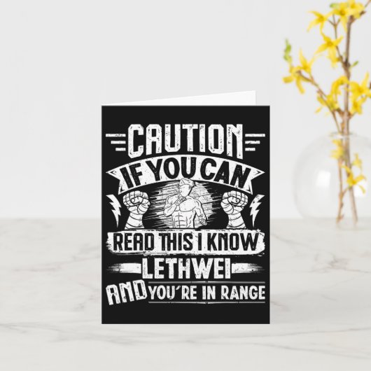 Lethwei Warrior Myanmar Bokstraining Birmese Bo Kaart (Gele Bloem)