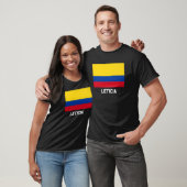Leticia Colombia Flag Emblem Escudo Bandera Crest T-shirt (Unisex)