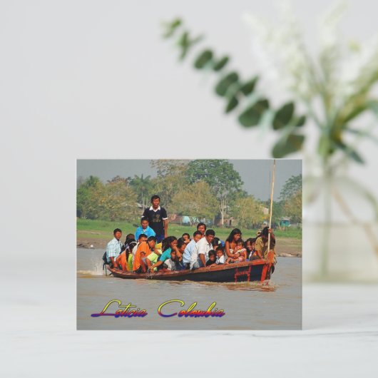 Leticia Colombia Post Kaart (Staand voorkant)