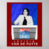 Leticia Van De Putte Poster (Voorkant)