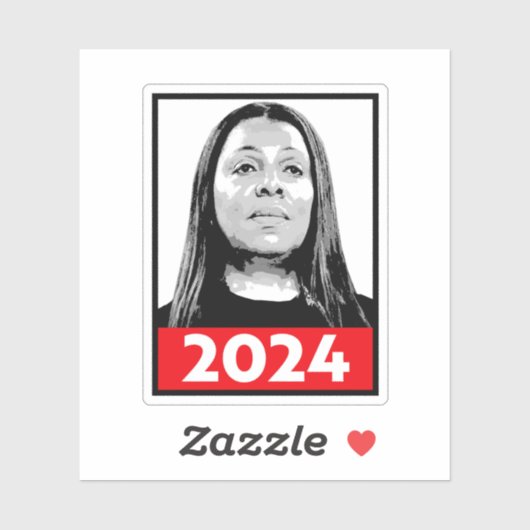 Letitia James 2024 Sticker (Vel)