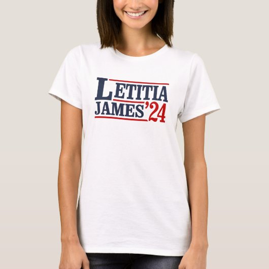 Letitia James 2024 T-shirt (Voorkant)