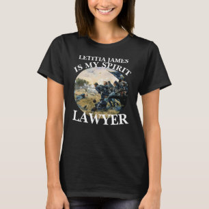 LETITIA JAMES IS MIJN GEESTELIJKE ADVOCAAT T-SHIRT