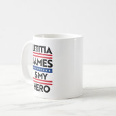 Letitia James is mijn held Koffiemok (Voorkant links)