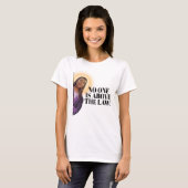 Letitia James Quote - Niemand staat boven de wet T-shirt (Voorkant volledig)