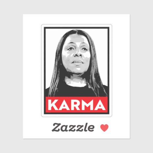 Letitia James Sticker (Vel)