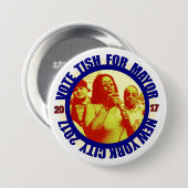 Letitia James voor de burgemeester van NYC 2017 Ronde Button 7,6 Cm (Voorkant /achterkant)