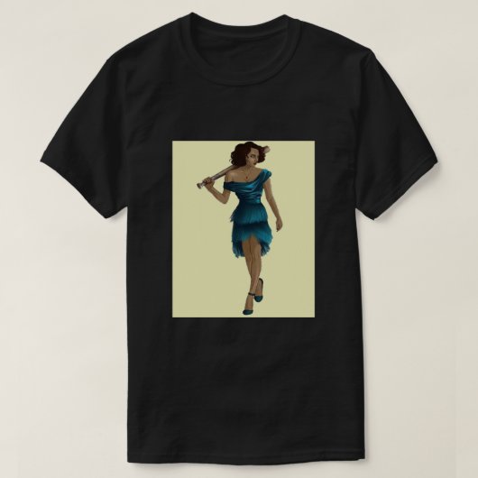 Letitia Lewis Leti Lovecraft Country Poster T-shirt (Design voorkant)