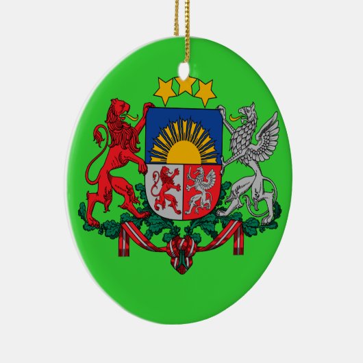 Letland Aangepaste keramische versiering Keramisch Ornament (Rechts)