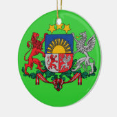 Letland Aangepaste keramische versiering Keramisch Ornament (Links)