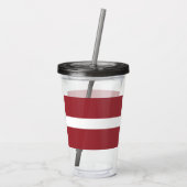 Letland Acryl Drinkbeker (Achterkant)