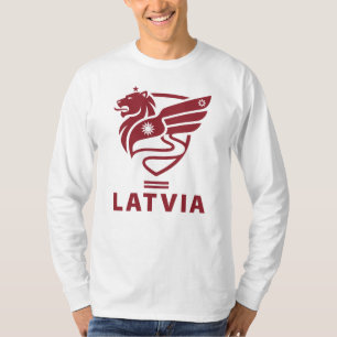 Letland Baltische staat Noord-Europa T-shirt
