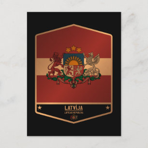 Letland Briefkaart