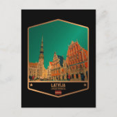 Letland Briefkaart (Voorkant)