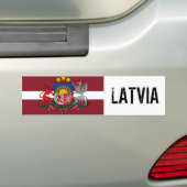 LETLAND BUMPERSTICKER (Op auto)