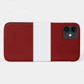 Letland Case-Mate iPhone Case (Achterkant (horizontaal))