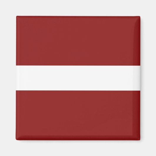 Letland Flag Magnet (Voorkant)