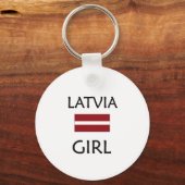 LETLAND GIRL SLEUTELHANGER (Voorkant)