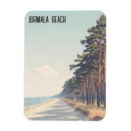 Letland Jūrmala Strand Reizen Magneet