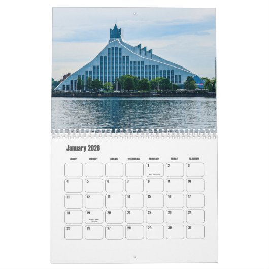 Letland Kalender (Jan 2026)