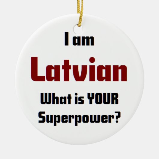 letland keramisch ornament (Voorkant)