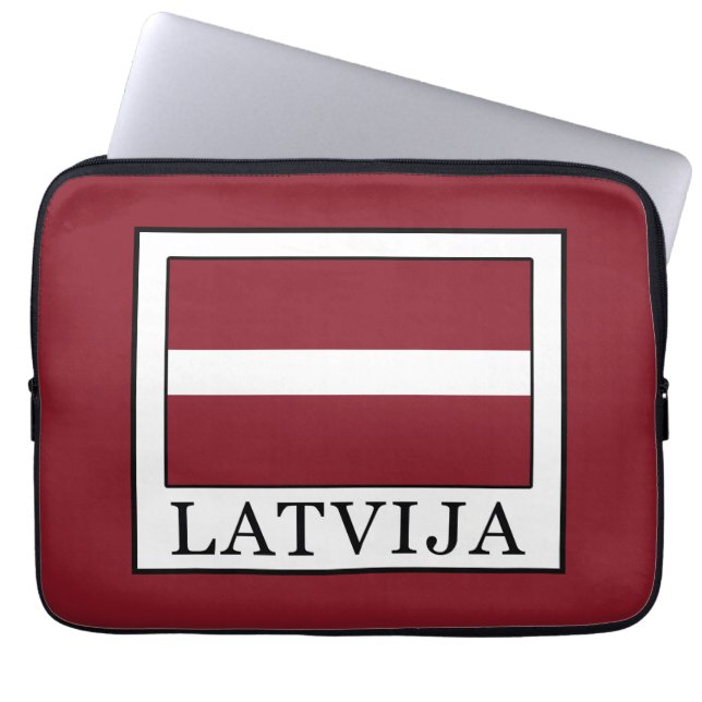 Letland Laptop Sleeve (Voorkant)