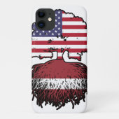Letland Lets Amerikaans Verenigde Staten van Ameri Case-Mate iPhone Case (Achterkant)
