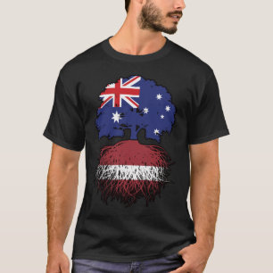 Letland - Lets Australian Australia Tree Roots T-shirt