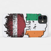 Letland Lets Irish Ireland Tree Roots Flag Case-Mate iPhone Case (Achterkant (horizontaal))