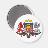 Letland Magneet (Voorkant / Achterkant)