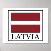 Letland Poster (Voorkant)