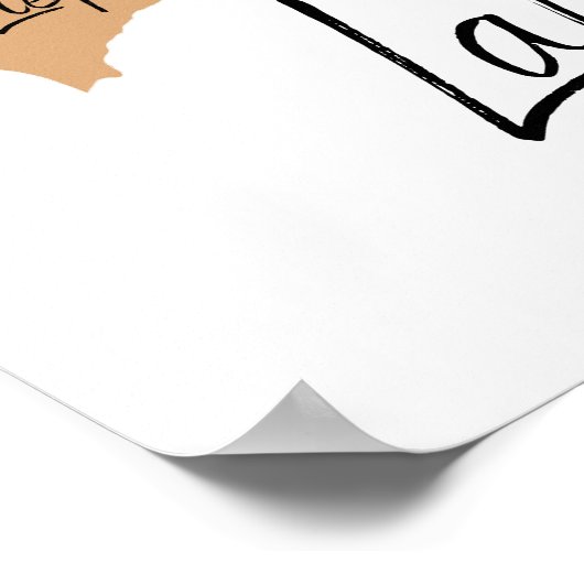 Letland reiskaart poster (Hoek)