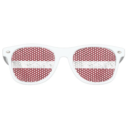 Letland Retro Zonnebril (Voorkant)