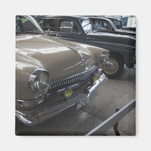 Letland, Riga, Riga Automuseum, jaren 60 Magneet (Voorkant)