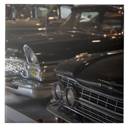 Letland, Riga, Riga Motor Museum, auto's van de Tegeltje (Voorkant)