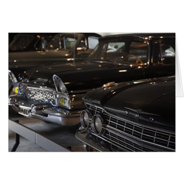 Letland, Riga, Riga Motor Museum, auto's van het (Voorkant Horizontaal)