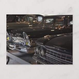 Letland, Riga, Riga Motor Museum, auto's van het Briefkaart