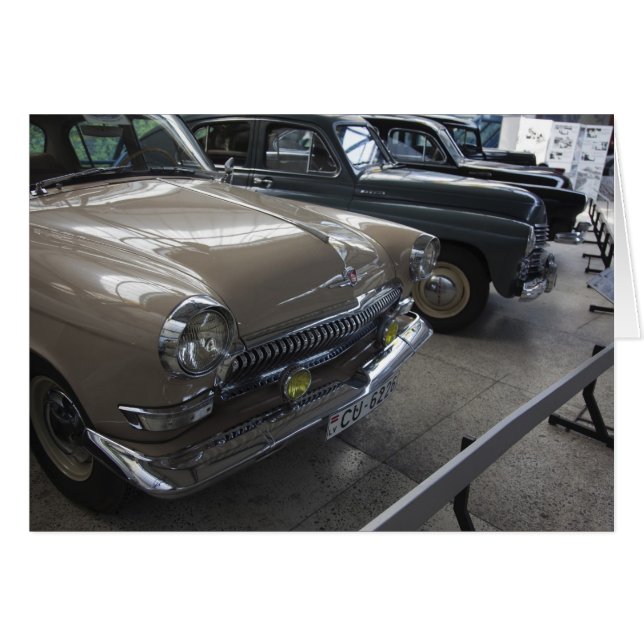 Letland, Riga, Riga Motor Museum, jaren 60 (Voorkant Horizontaal)
