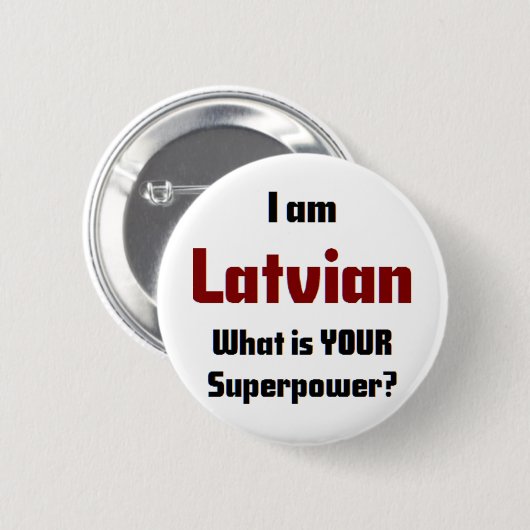 letland ronde button 5,7 cm (Voorkant /achterkant)