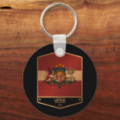 Letland Sleutelhanger (Voorkant)